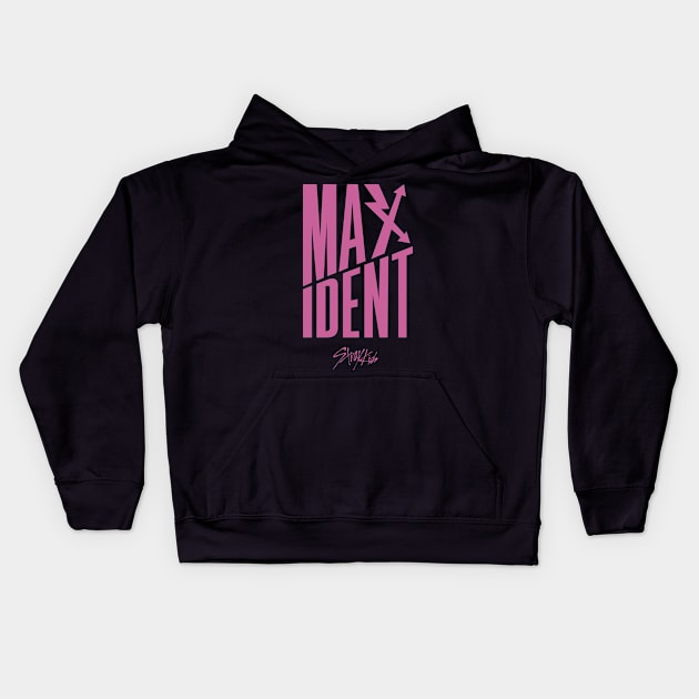 Maxidental Graphic (Pink) Kids Hoodie by Vicener